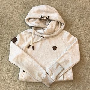 Naketano Hoodie: Creme